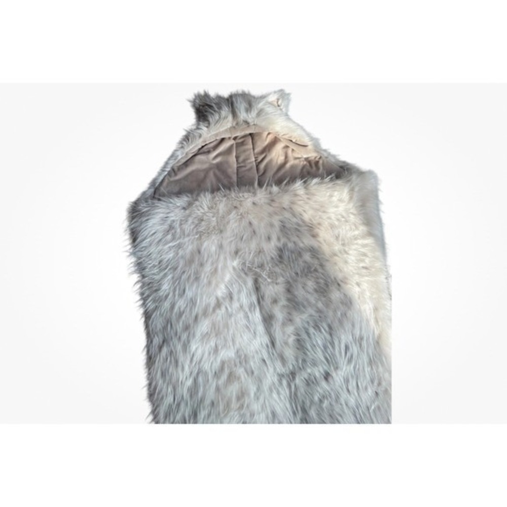 Pottery Barn Teen Faux Fur Sleeping Bag W/Hood